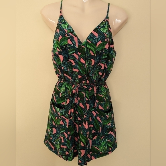 Topshop tropical palms romper 4 - Picture 6 of 16